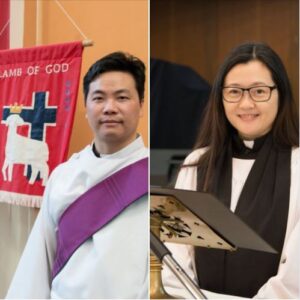 Paul Shen and Angel Tong Ordination